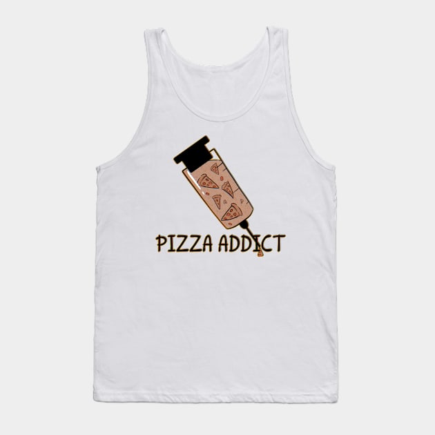 pizza addict Tank Top by conquart